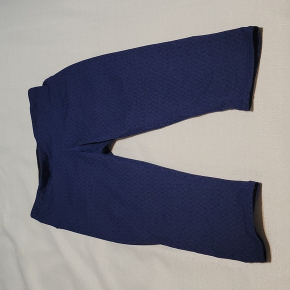 Prana blue patterned capris size extra small - Picture 1 of 8